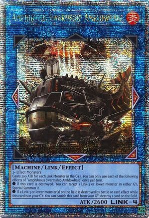 Amphibious Swarmship Amblowhale [RA04-EN077] Quarter Century Secret Rare - Yu-Gi-Oh! - Card Brawlers | Quebec | Canada |