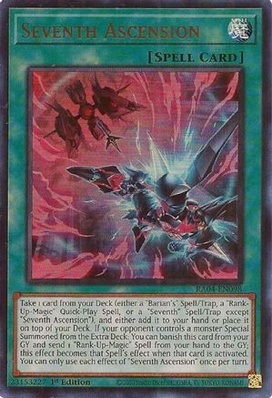 Seventh Ascension [RA04-EN098] Ultra Rare - Yu-Gi-Oh! - Card Brawlers | Quebec | Canada |