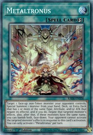 Metaltronus [RA04-EN100] Prismatic Collector's Rare - Yu-Gi-Oh! - Card Brawlers | Quebec | Canada |