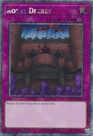 Royal Decree [RA04-EN113] Platinum Secret Rare - Yu-Gi-Oh! - Card Brawlers | Quebec | Canada |