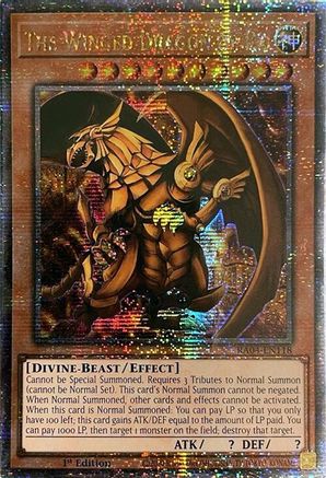 The Winged Dragon of Ra [RA04-EN118] Quarter Century Secret Rare - Yu-Gi-Oh! - Card Brawlers | Quebec | Canada |