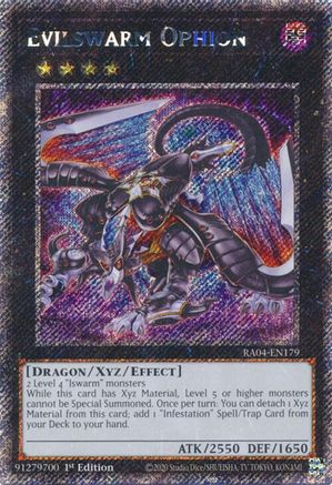 Evilswarm Ophion [RA04-EN179] Platinum Secret Rare - Yu-Gi-Oh! - Card Brawlers | Quebec | Canada |