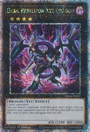 Dark Rebellion Xyz Dragon [RA04-EN237] Quarter Century Secret Rare - Yu-Gi-Oh! - Card Brawlers | Quebec | Canada |