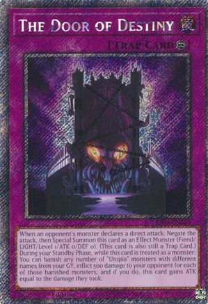 The Door of Destiny [RA04-EN240] Platinum Secret Rare - Yu-Gi-Oh! - Card Brawlers | Quebec | Canada |