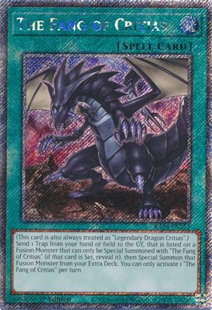 The Fang of Critias [RA04-EN255] Platinum Secret Rare - Yu-Gi-Oh! - Card Brawlers | Quebec | Canada |