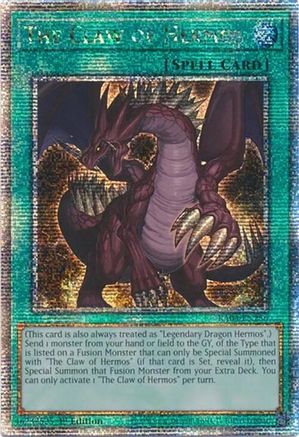 The Claw of Hermos [RA04-EN256] Quarter Century Secret Rare - Yu-Gi-Oh! - Card Brawlers | Quebec | Canada |