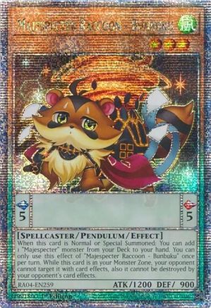 Majespecter Raccoon - Bunbuku [RA04-EN259] Quarter Century Secret Rare - Yu-Gi-Oh! - Card Brawlers | Quebec | Canada |