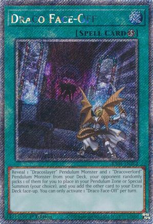 Draco Face-Off [RA04-EN262] Platinum Secret Rare - Yu-Gi-Oh! - Card Brawlers | Quebec | Canada |