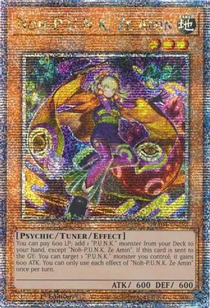 Noh-P.U.N.K. Ze Amin [RA04-EN293] Quarter Century Secret Rare - Yu-Gi-Oh! - Card Brawlers | Quebec | Canada |