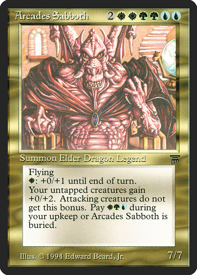 Arcades Sabboth [Legends] - Magic: The Gathering - Card Brawlers | Quebec | Canada |
