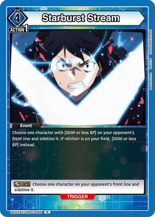 Starburst Stream (UE07ST/SAO-1-065) - UE07ST Sword Art Online Starter Deck