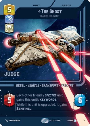The Ghost - Heart of the Family (1) (1) [Judge Promos] - Fantasy Flight Games - Card Brawlers | Quebec | Canada |