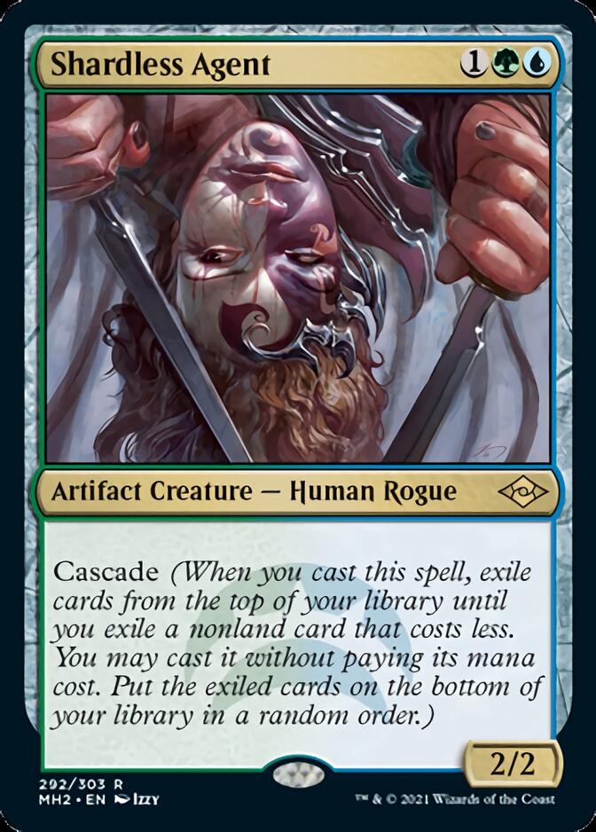 Shardless Agent (Foil Etched) [Modern Horizons 2] - Magic: The Gathering - Card Brawlers | Quebec | Canada |