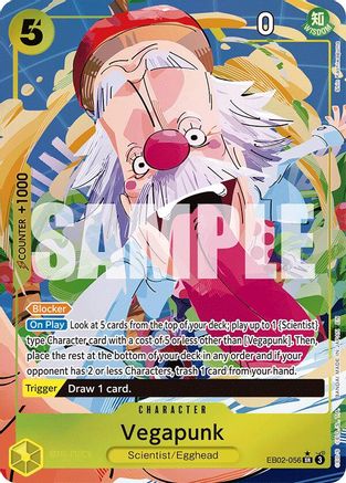 Vegapunk (Alternate Art) (EB02-056) - Extra Booster: Anime 25th Collection Foil