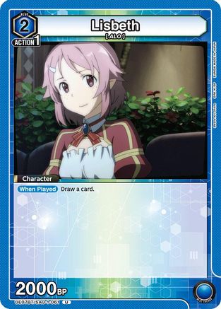 Lisbeth (061) (UE07BT/SAO-1-061) - UE07BT Sword Art Online