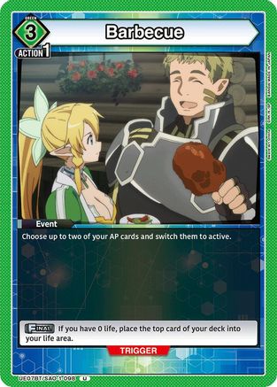 Barbecue (UE07BT/SAO-1-098) - UE07BT Sword Art Online