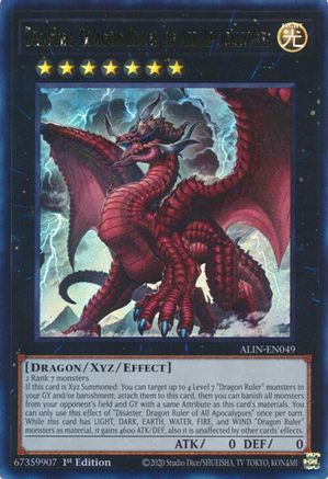 Disaster, Dragon Ruler of All Apocalypses [ALIN-EN049] Ultra Rare - Yu-Gi-Oh! - Card Brawlers | Quebec | Canada |