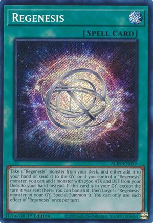 Regenesis [ALIN-EN059] Secret Rare - Yu-Gi-Oh! - Card Brawlers | Quebec | Canada |