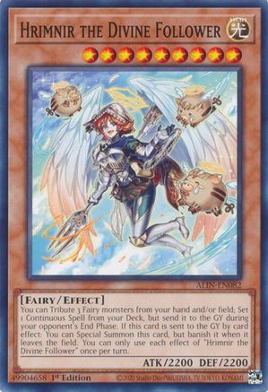 Hrimnir the Divine Follower [ALIN-EN082] Common - Yu-Gi-Oh! - Card Brawlers | Quebec | Canada |