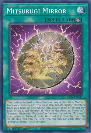 Mitsurugi Mirror [ALIN-EN093] Common - Yu-Gi-Oh! - Card Brawlers | Quebec | Canada |