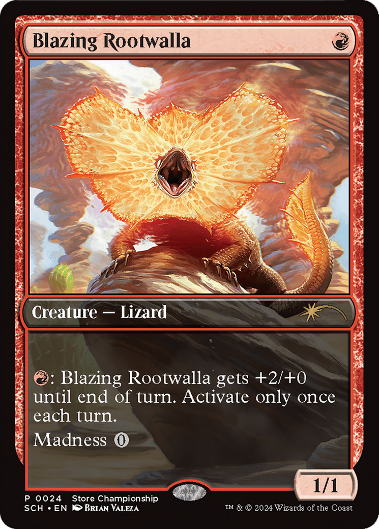 Blazing Rootwalla [World Championship 2024] - Magic: The Gathering - Card Brawlers | Quebec | Canada |