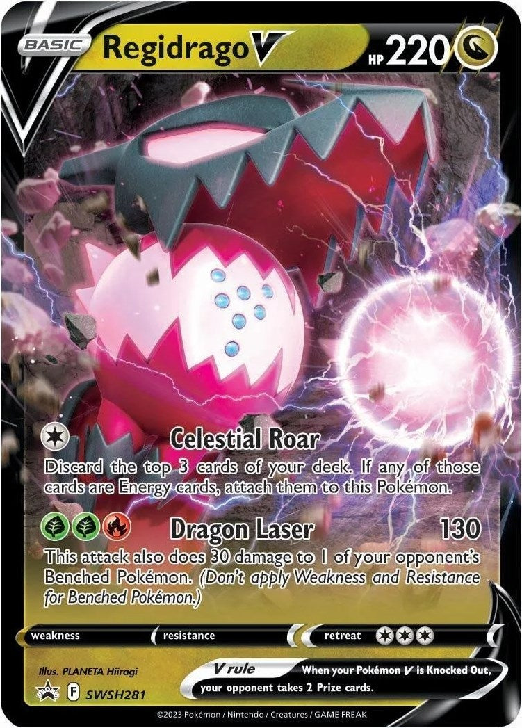 Regidrago V (SWSH281) [Sword & Shield: Black Star Promos] - Pokémon - Card Brawlers | Quebec | Canada |