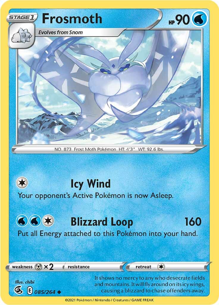 Frosmoth (085/264) [Sword & Shield: Fusion Strike] - Pokémon - Card Brawlers | Quebec | Canada |