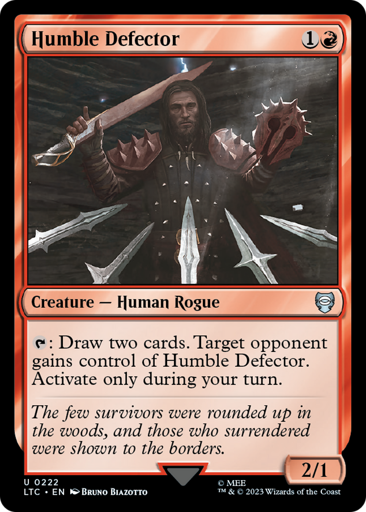 Humble Defector [The Lord of the Rings: Tales of Middle-Earth Commander] - Magic: The Gathering - Card Brawlers | Quebec | Canada |