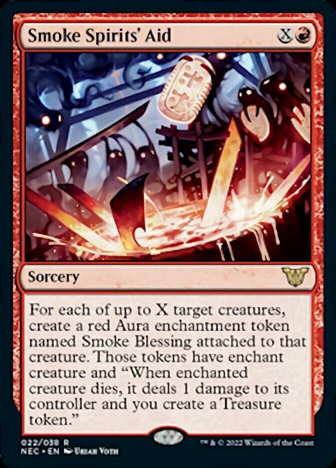 Smoke Spirits' Aid [Kamigawa: Neon Dynasty Commander] - Magic: The Gathering - Card Brawlers | Quebec | Canada |