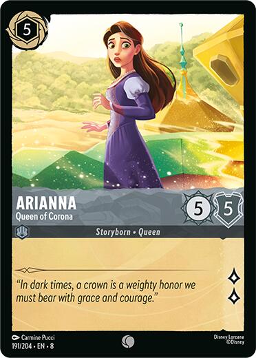 Arianna - Queen of Corona (191/204) [Reign of Jafar] - Disney - Card Brawlers | Quebec | Canada |