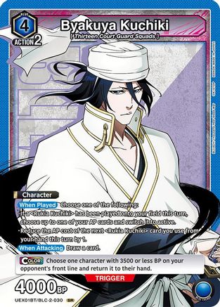 Byakuya Kuchiki (030) (UEX01BT/BLC-2-030) - UEX01BT BLEACH ThousandYear Blood War Vol2 Foil