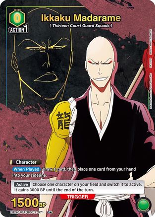 Ikkaku Madarame (C*) (UEX01BT/BLC-2-071) - UEX01BT BLEACH ThousandYear Blood War Vol2 Foil