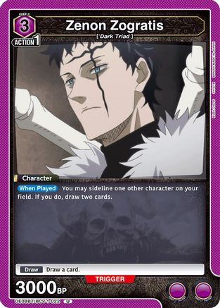 Zenon Zogratis (022) (UE08BT/BCV-1-022) - UE08BT Black Clover
