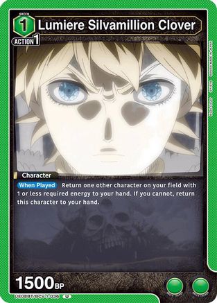Lumiere Silvamillion Clover (UE08BT/BCV-1-036) - UE08BT Black Clover