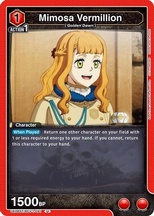 Mimosa Vermillion (UE08ST/BCV-1-091) - UE08ST Black Clover Starter Deck