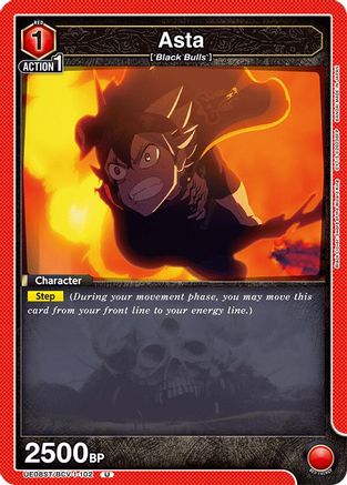 Asta (102) (UE08ST/BCV-1-102) - UE08ST Black Clover Starter Deck