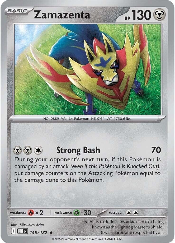 Zamazenta (146/182) [Scarlet & Violet: Destined Rivals] - Pokémon - Card Brawlers | Quebec | Canada |