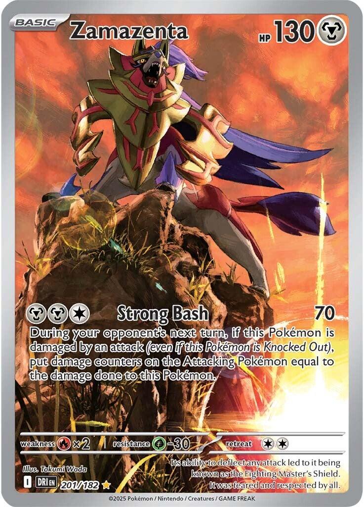 Zamazenta (201/182) [Scarlet & Violet: Destined Rivals] - Pokémon - Card Brawlers | Quebec | Canada |