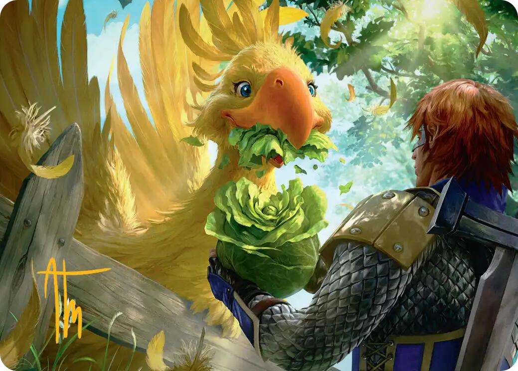 Gysahl Greens Art Card (Gold-Stamped Signature) [FINAL FANTASY Art Series] - Magic: The Gathering - Card Brawlers | Quebec | Canada |