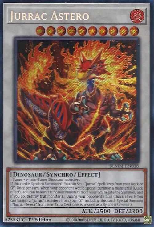 Jurrac Astero [BLMM-EN018] Secret Rare - Yu-Gi-Oh! - Card Brawlers | Quebec | Canada |