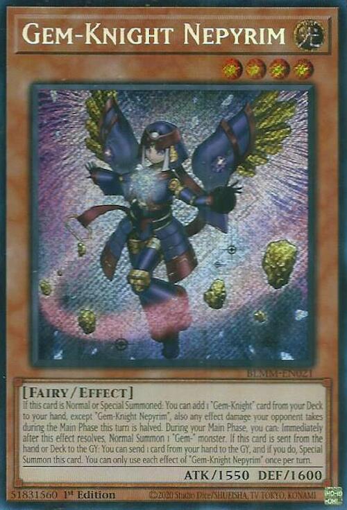 Gem-Knight Nepyrim [BLMM-EN021] Secret Rare - Yu-Gi-Oh! - Card Brawlers | Quebec | Canada |