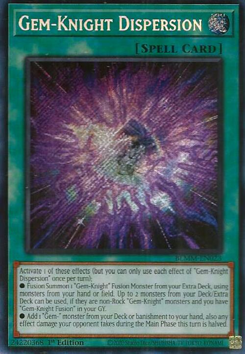 Gem-Knight Dispersion [BLMM-EN023] Secret Rare - Yu-Gi-Oh! - Card Brawlers | Quebec | Canada |