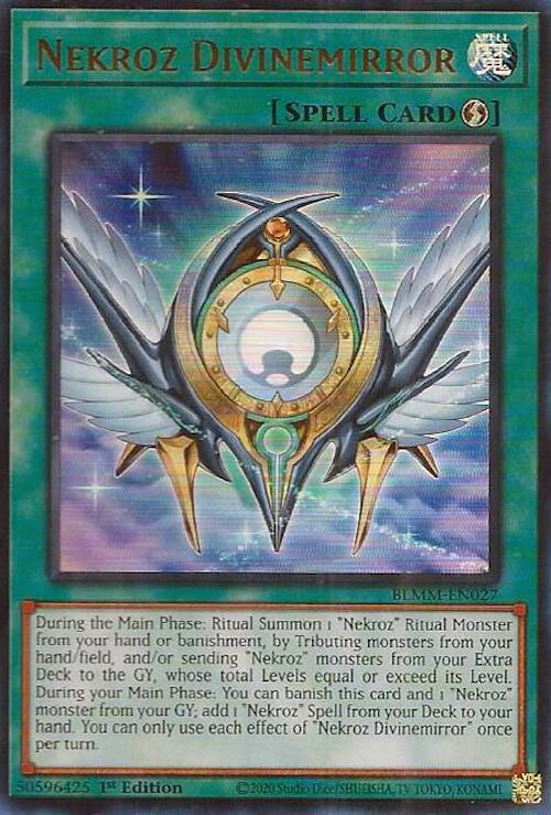 Nekroz Divinemirror [BLMM-EN027] Ultra Rare - Yu-Gi-Oh! - Card Brawlers | Quebec | Canada |