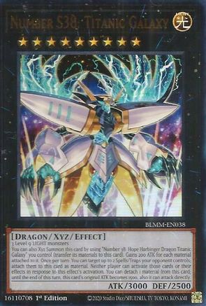 Number S38: Titanic Galaxy [BLMM-EN038] Ultra Rare - Yu-Gi-Oh! - Card Brawlers | Quebec | Canada |