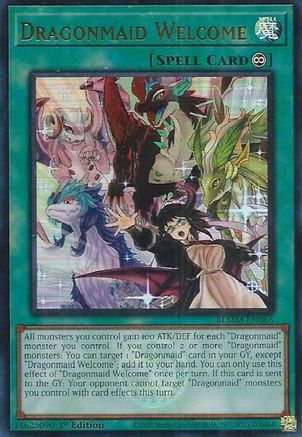 Dragonmaid Welcome [BLMM-EN066] Ultra Rare - Yu-Gi-Oh! - Card Brawlers | Quebec | Canada |