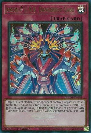Joruri-P.U.N.K. Dangerous Gabu [BLMM-EN081] Ultra Rare - Yu-Gi-Oh! - Card Brawlers | Quebec | Canada |