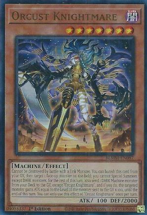 Orcust Knightmare [BLMM-EN087] Ultra Rare - Yu-Gi-Oh! - Card Brawlers | Quebec | Canada |