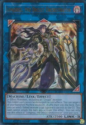 Longirsu, the Orcust Orchestrator [BLMM-EN094] Ultra Rare - Yu-Gi-Oh! - Card Brawlers | Quebec | Canada |