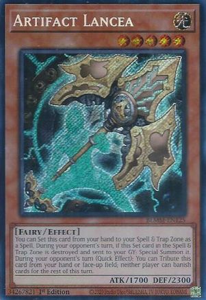 Artifact Lancea [BLMM-EN125] Secret Rare - Yu-Gi-Oh! - Card Brawlers | Quebec | Canada |