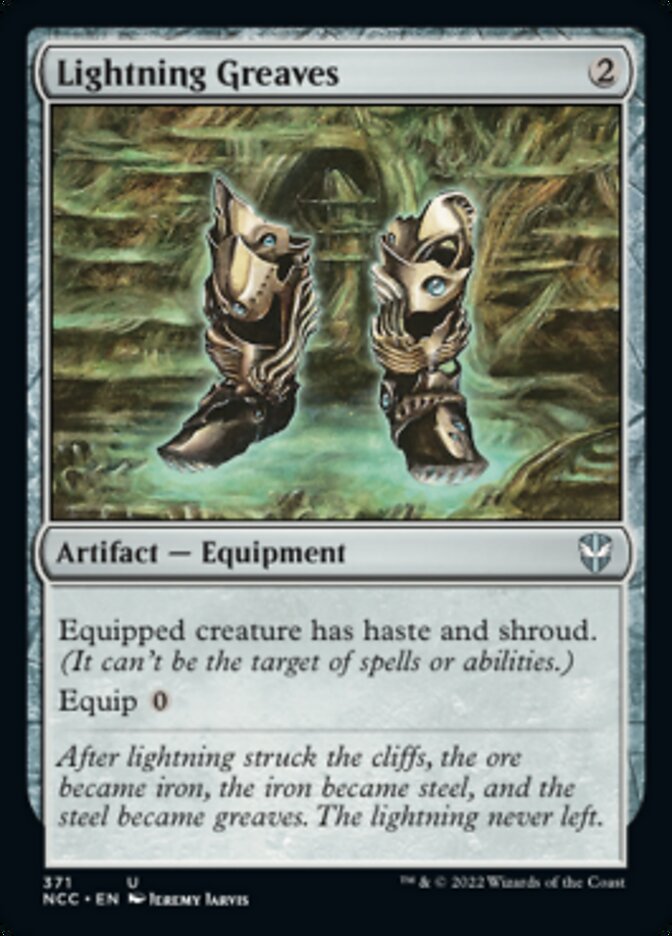 Lightning Greaves [Streets of New Capenna Commander] - Magic: The Gathering - Card Brawlers | Quebec | Canada |